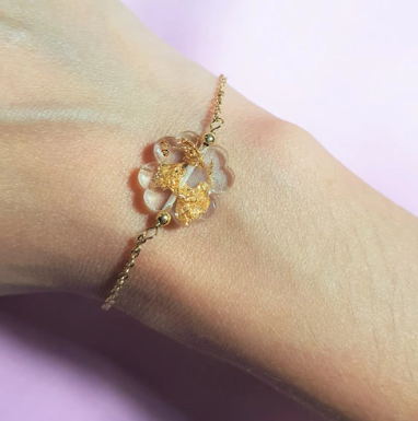 Clover Bracelet / Necklace / Earring Set