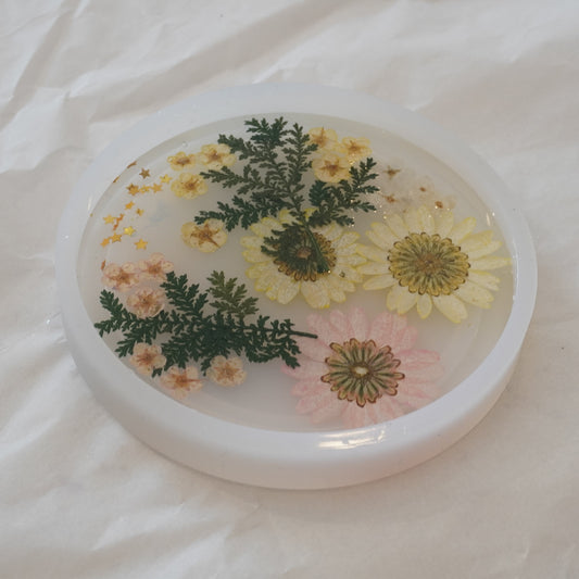 Floral Resin Coaster Workshop