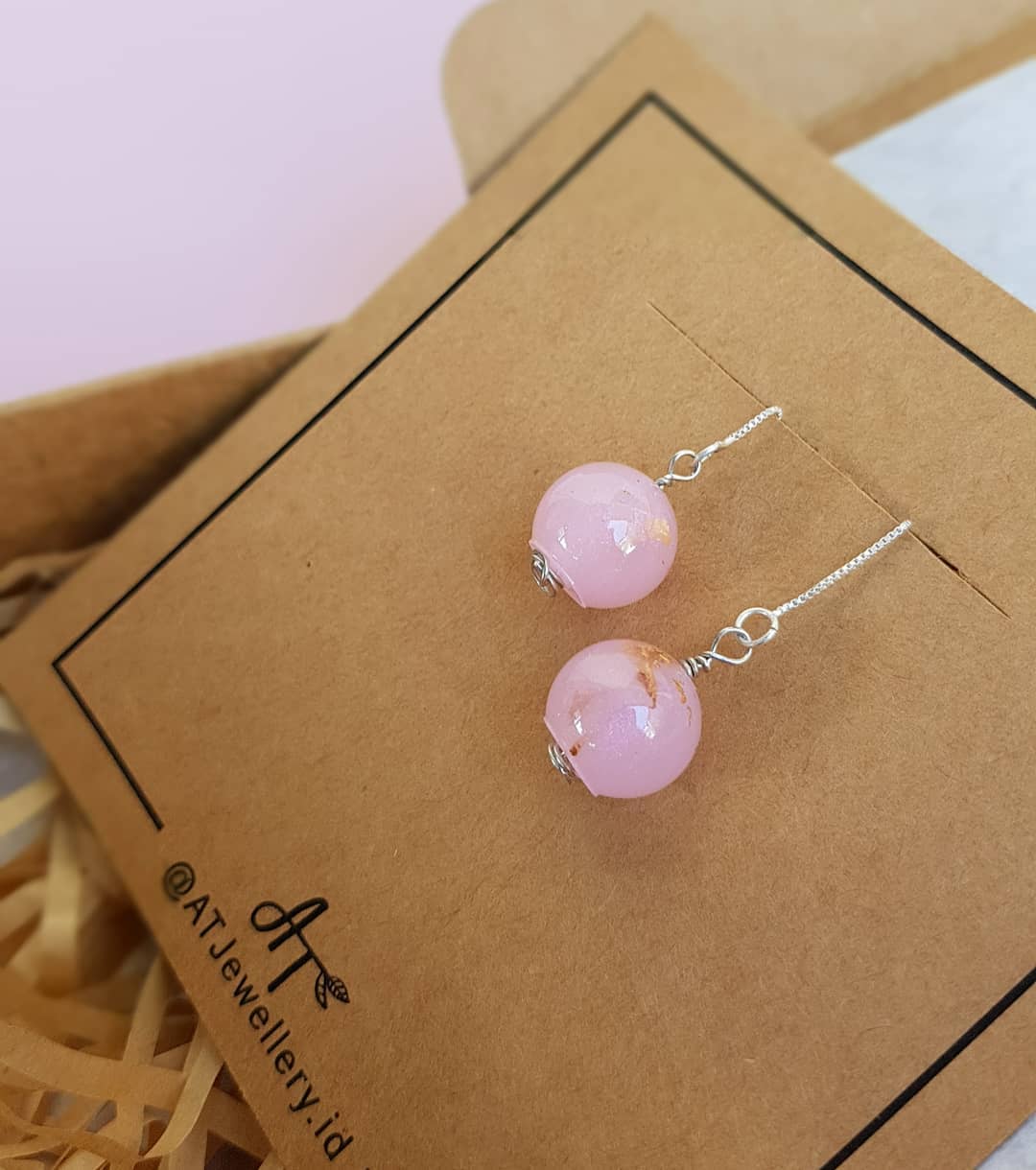 First batch of Lilac range - Bola Earring