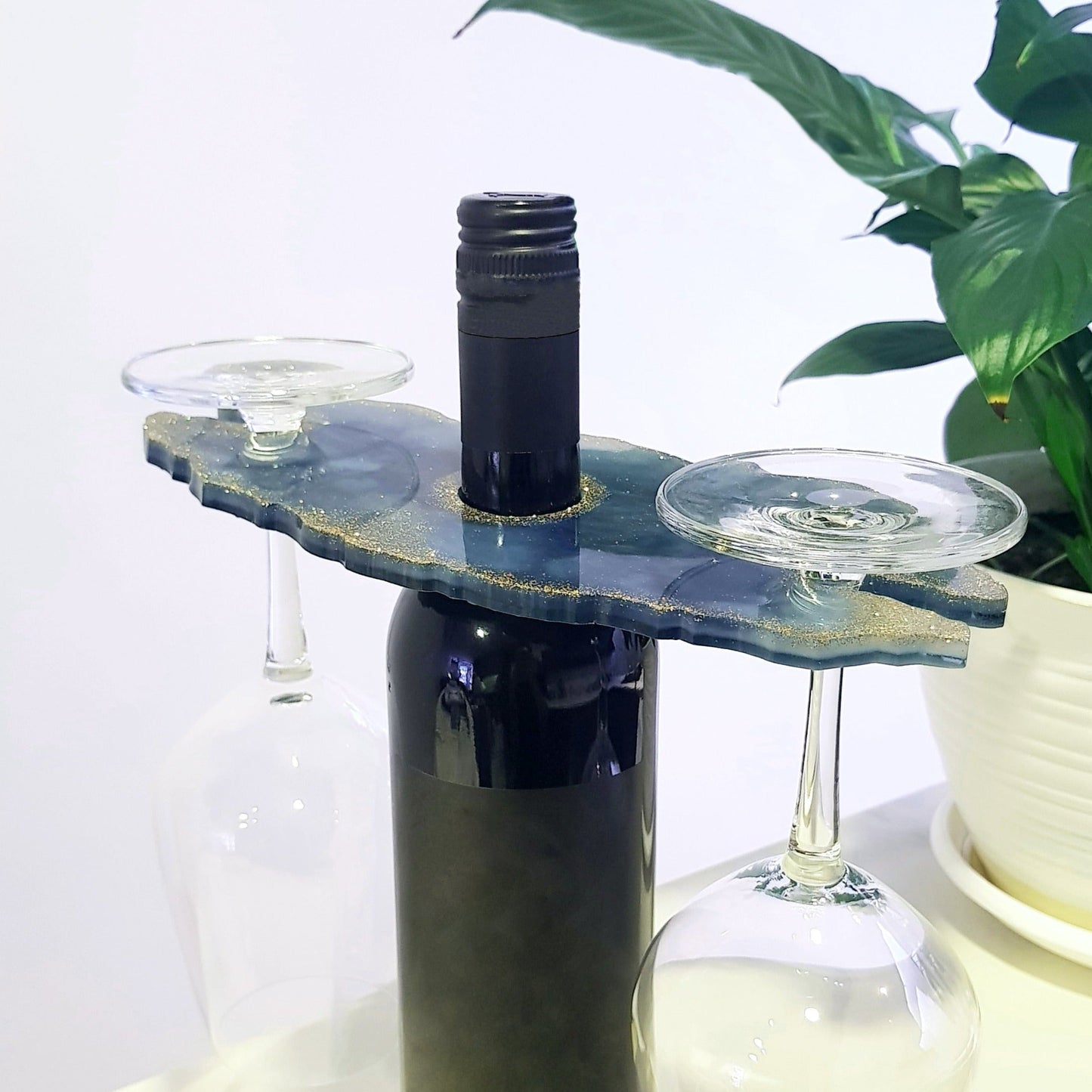Biru Wine Glass Holder