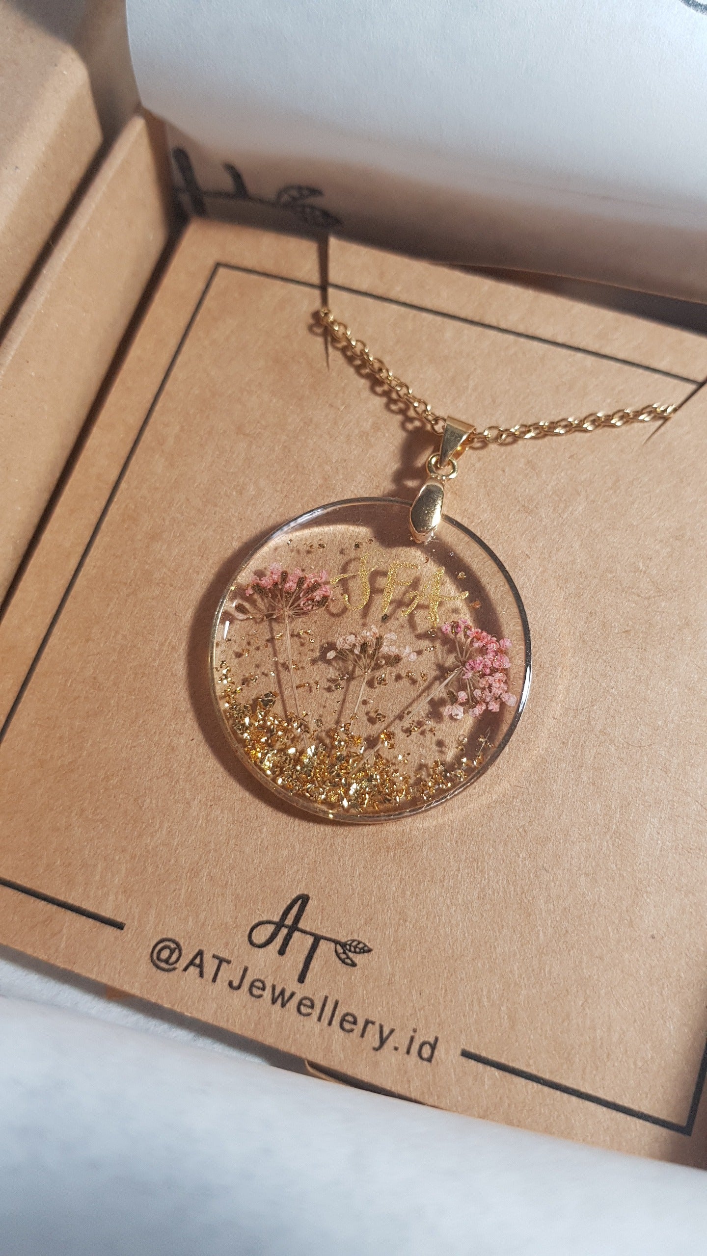 Handmade Floral Necklace
