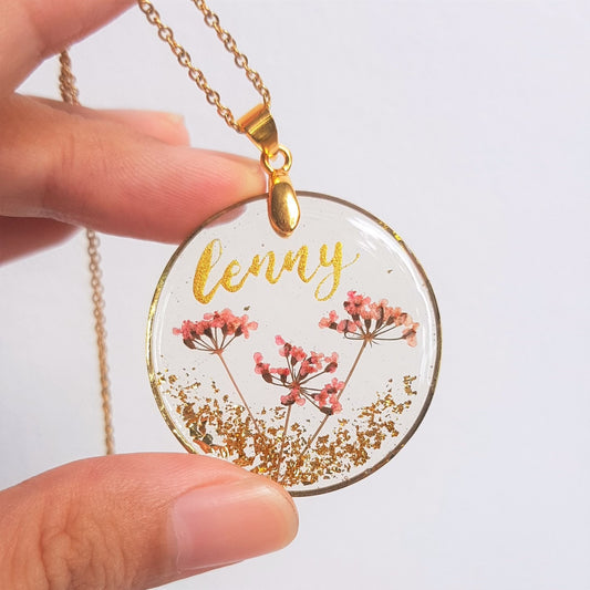 Handmade Floral Necklace