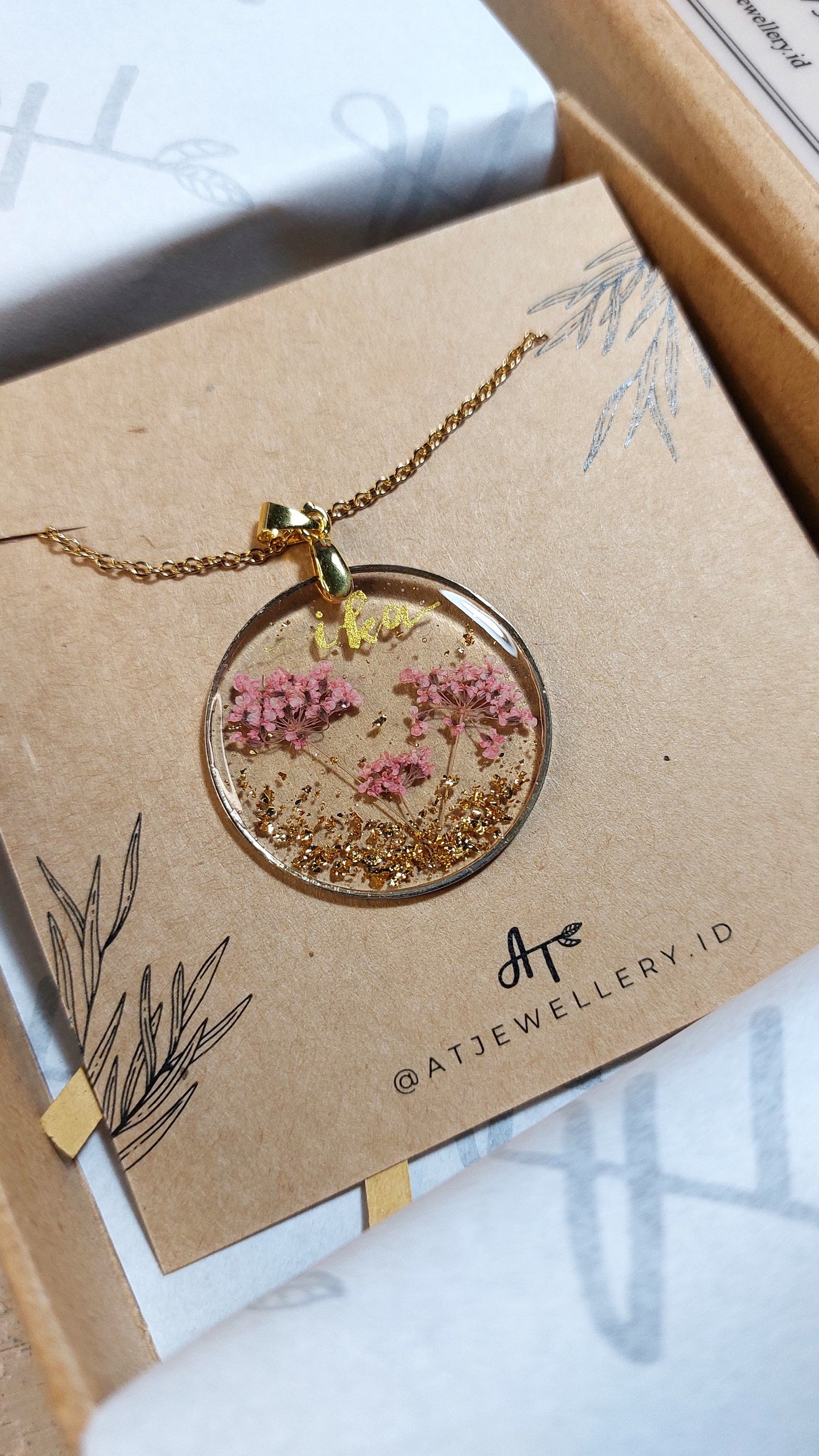 Handmade Floral Necklace
