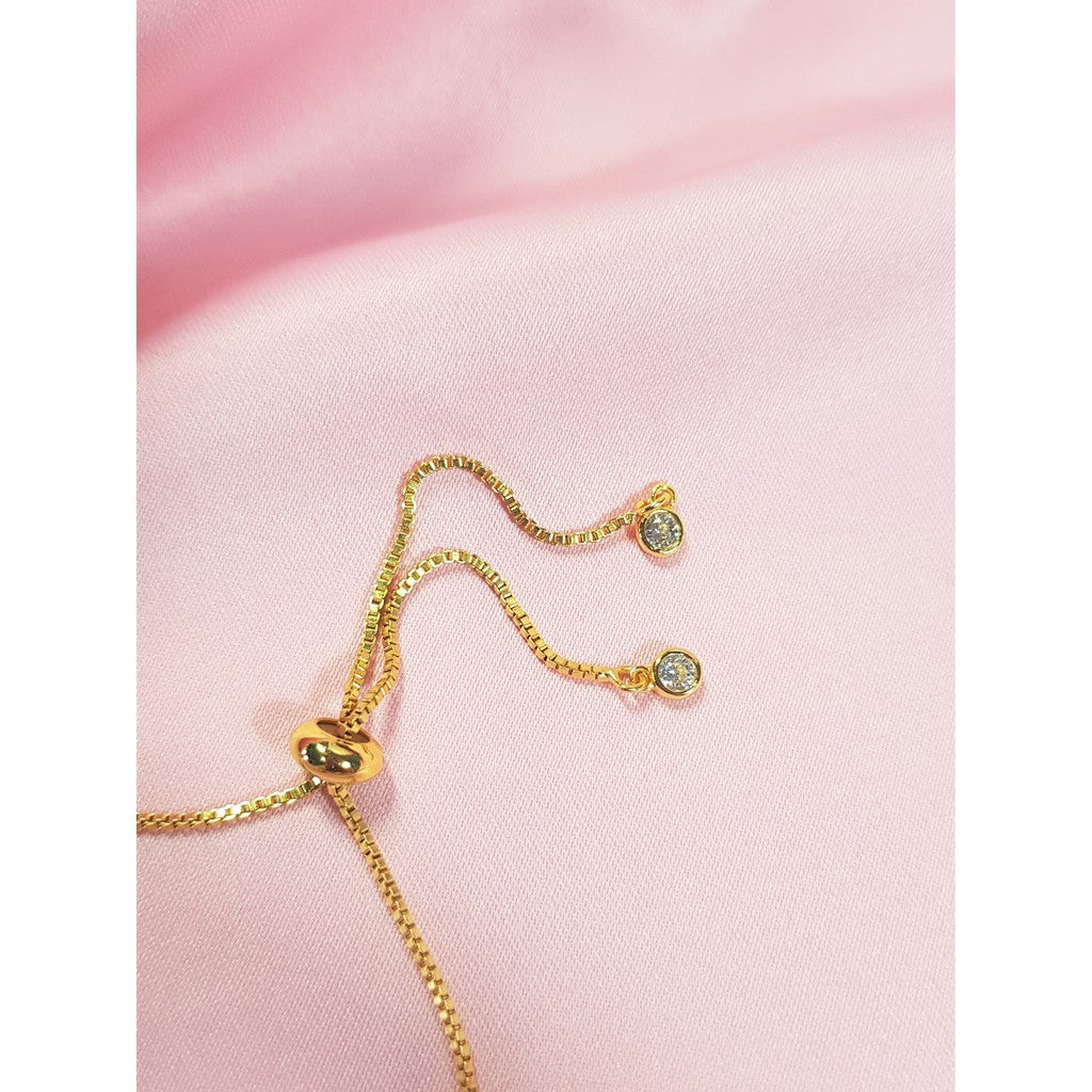 Handmade Irregular Bola Adjustable Bracelet