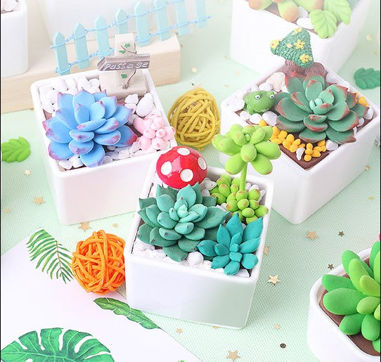 DIY Succulent Clay