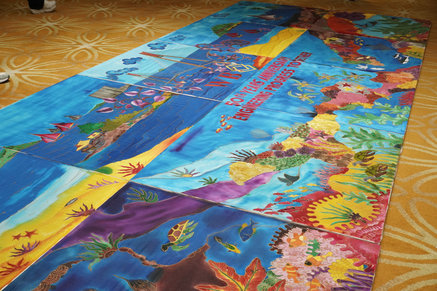 1 Metre Batik Painting