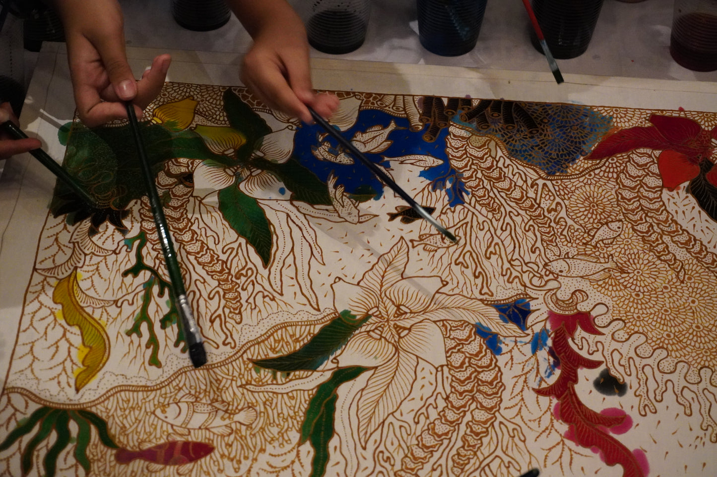 1 Metre Batik Painting