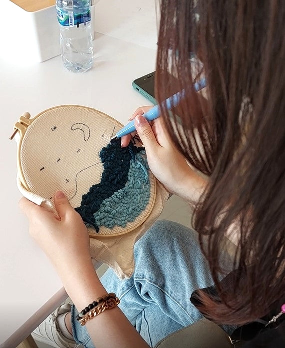 Punch Embroidery Coaster Workshop