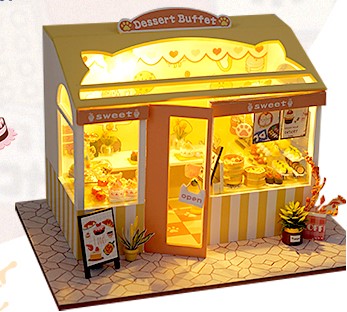 DIY Miniature Shop | Dessert Bufet or Ramen Shop or Ice Cream Shop